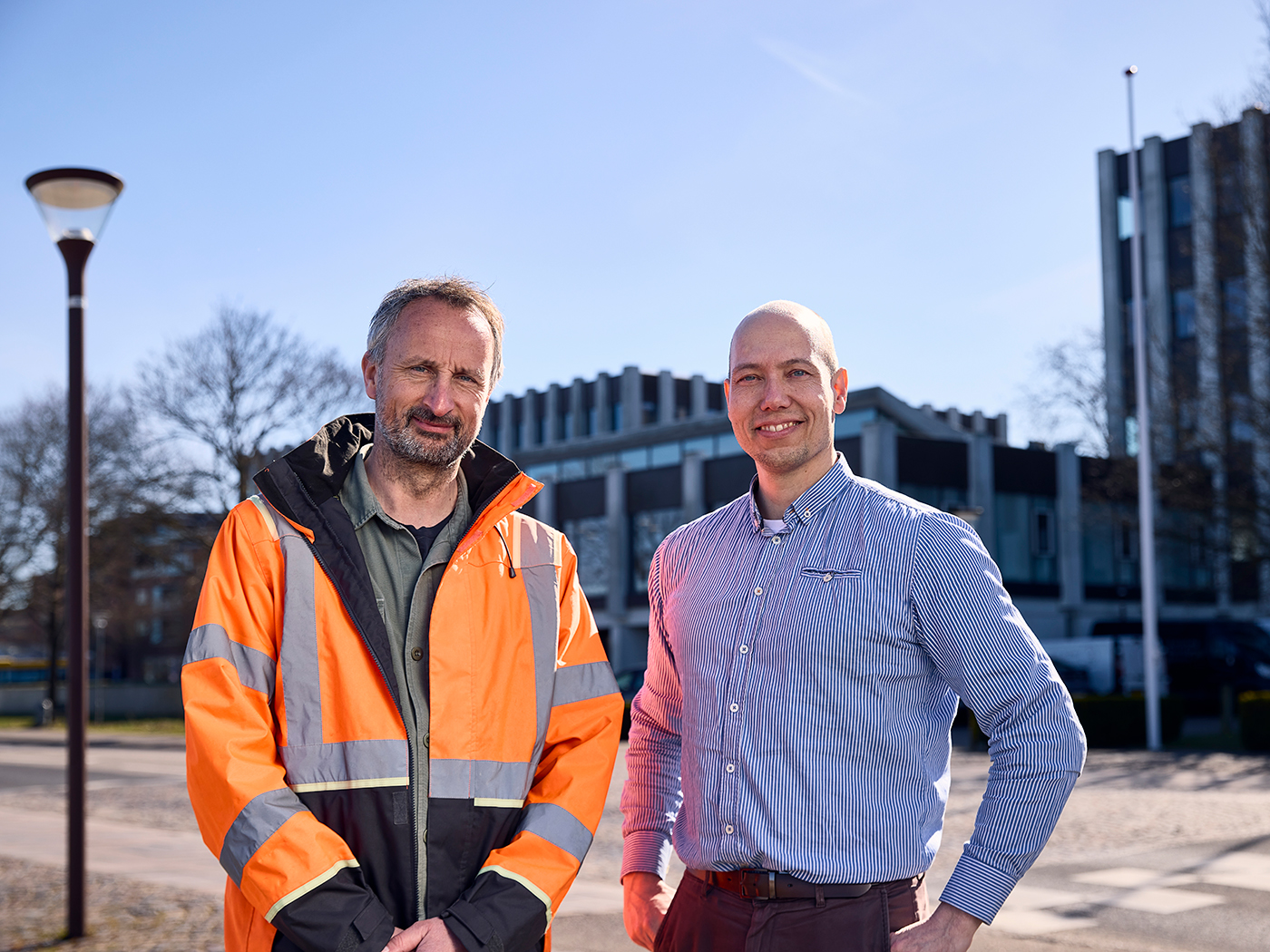 Mand fra AURA og mand fra Silkeborg Kommune