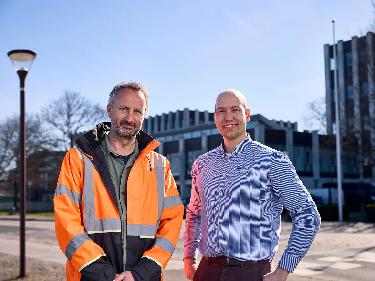 Mand fra AURA og mand fra Silkeborg Kommune