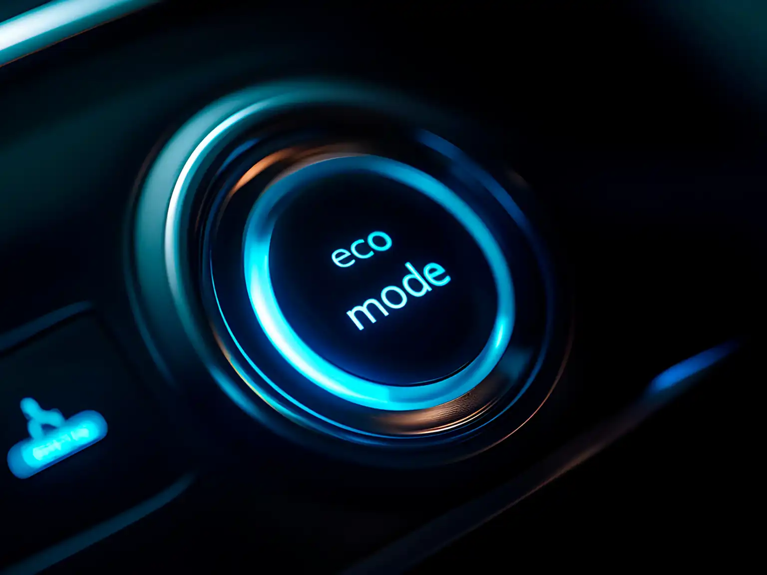 Elbil med knap til ECO-mode