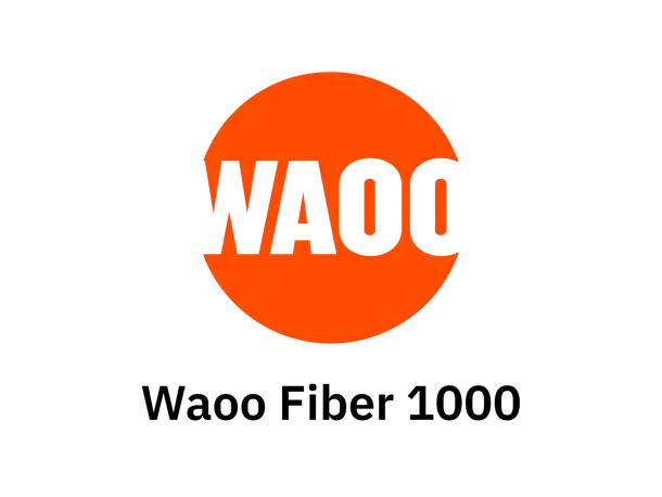 Bestil Waoo Fiber 1000 | Lynhurtigt internet med 1000/1000 Mbit/s