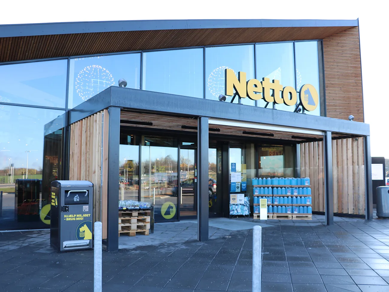 Ny Netto butik ved Bygholm Bakker tæt ved Horsens