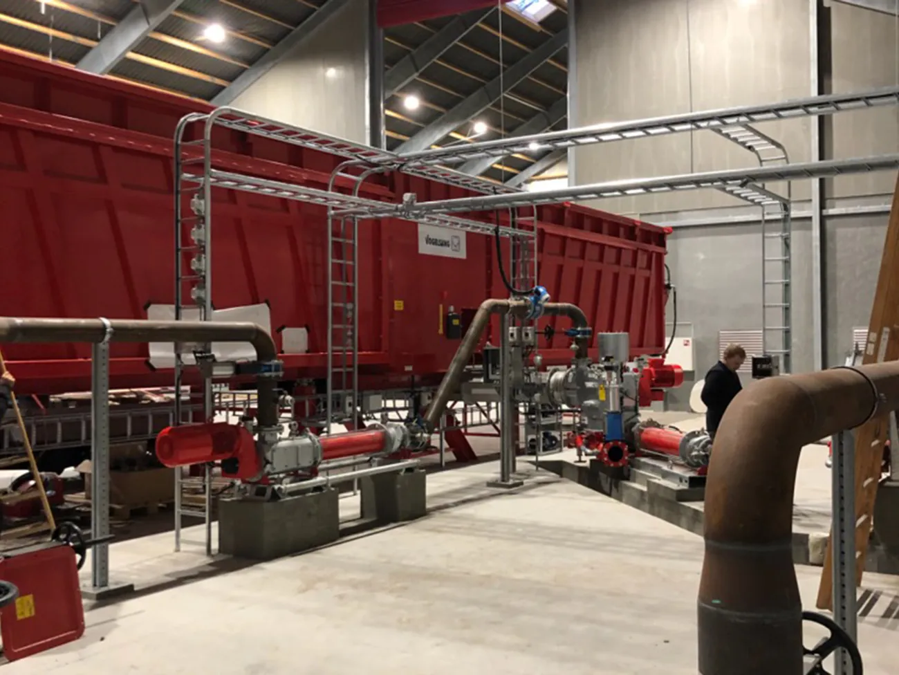 Teknisk Installation til Biogasanlægget hos Baanlev Biogas