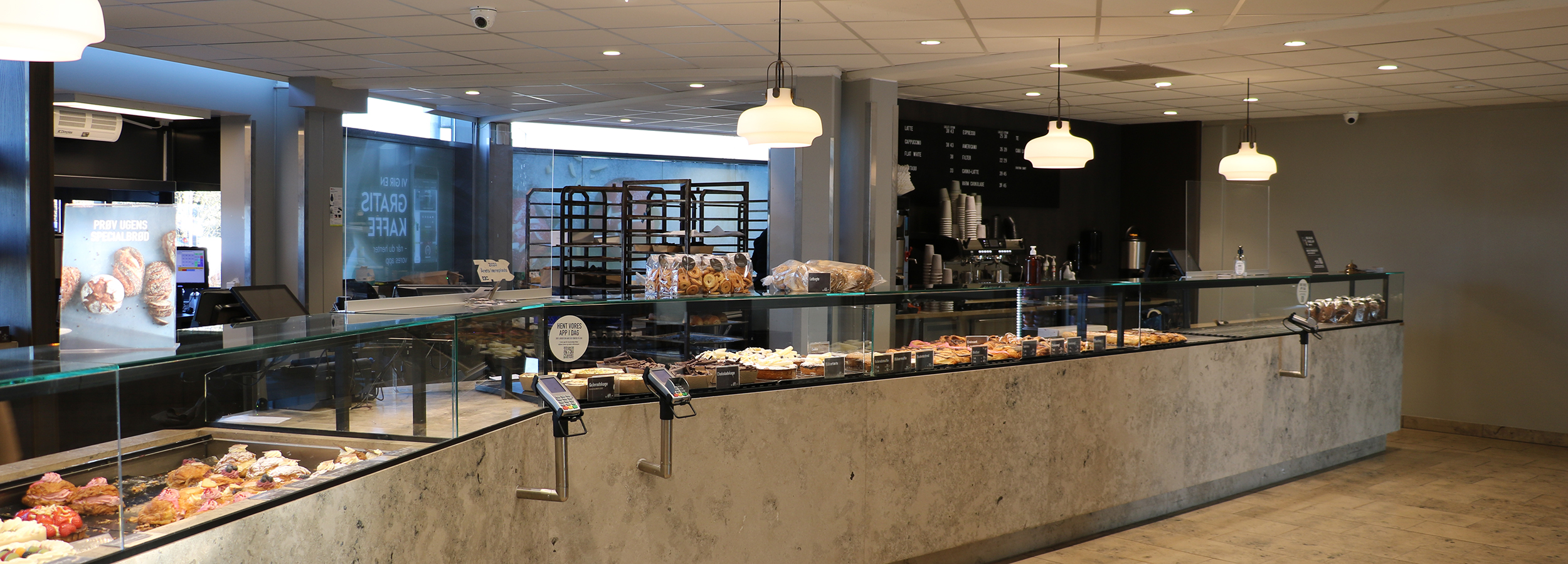 Lagkagehuset i Horsens har fået ny ovnlinje og LED-belysning