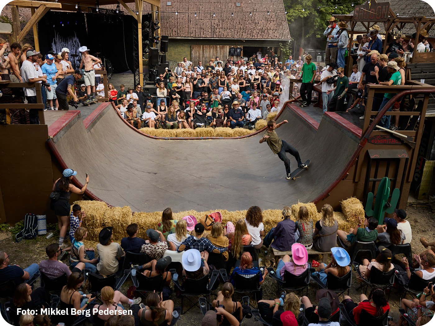 GrimFest Skateboard konkurrence med publikum