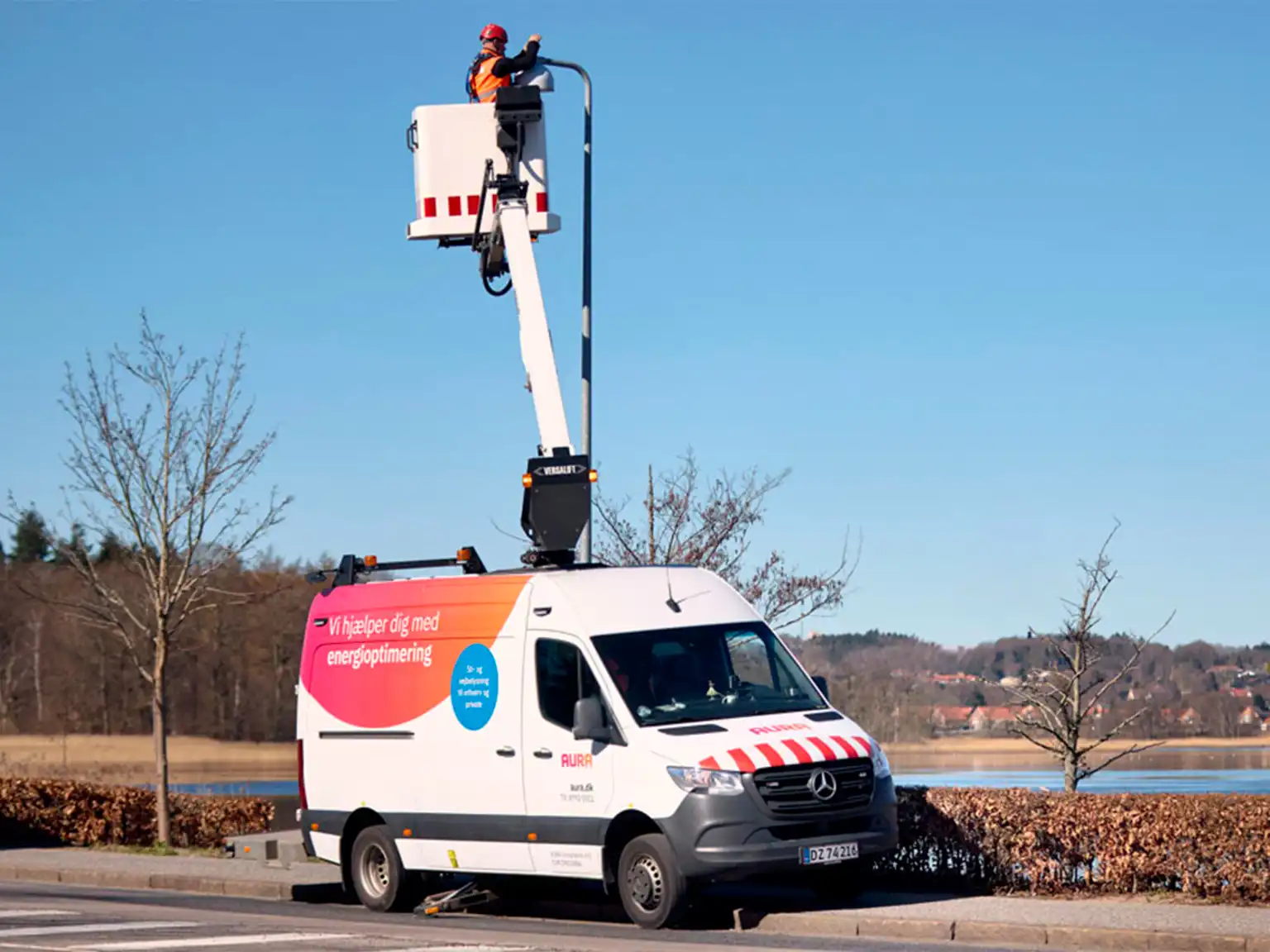 AURA varetager drift af gadelys i Silkeborg Kommune