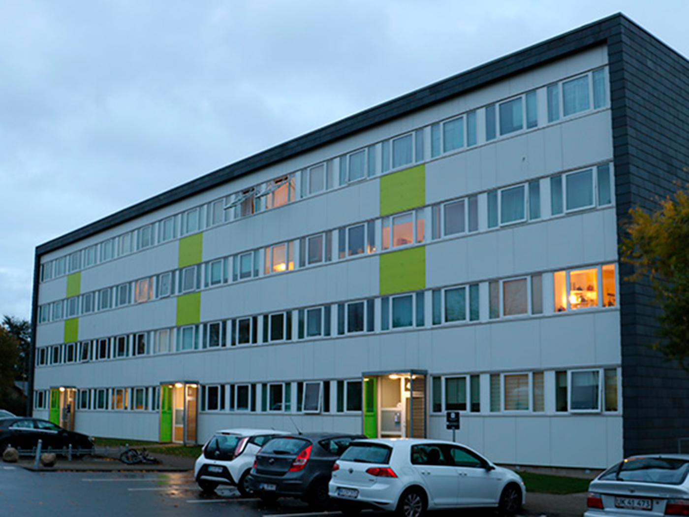 LED-udelys til boligblokke i Brabrand